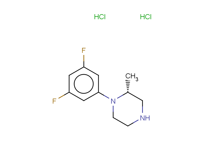 (2R)-1-(3,5-difluorophenyl)-2-methylpiperazine dihydrochloride