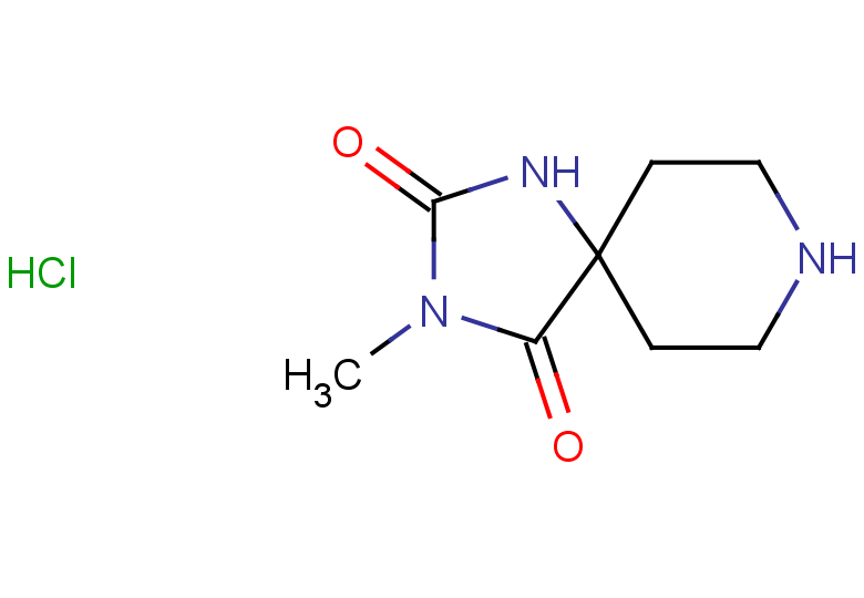 3-methyl-1,3,8-triazaspiro[4.5]decane-2,4-dione hydrochloride