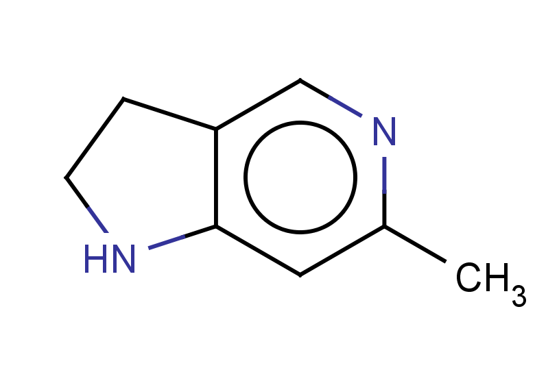 6-methyl-1H,2H,3H-pyrrolo[3,2-c]pyridine