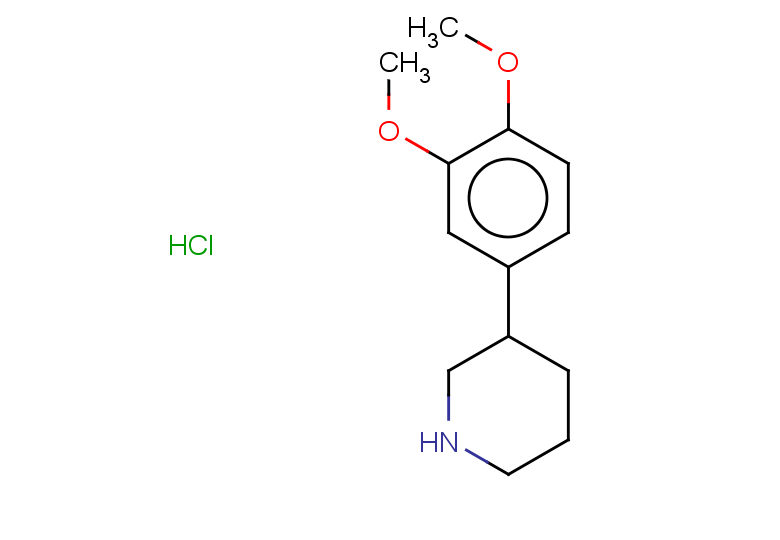 3-(3,4-dimethoxyphenyl)piperidine hydrochloride