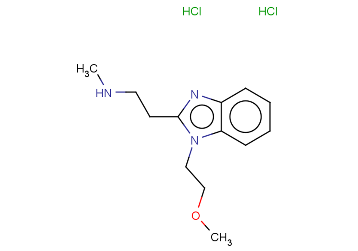 {2-[1-(2-methoxyethyl)-1H-1,3-benzodiazol-2-yl]ethyl}(methyl)amine dihydrochloride