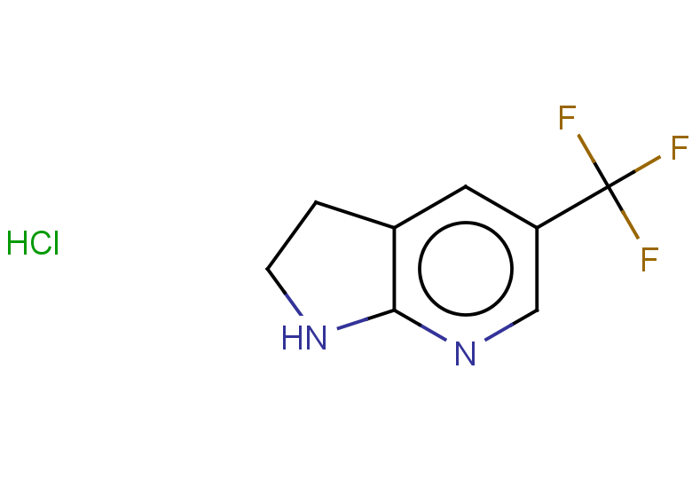 5-(trifluoromethyl)-1H,2H,3H-pyrrolo[2,3-b]pyridine hydrochloride