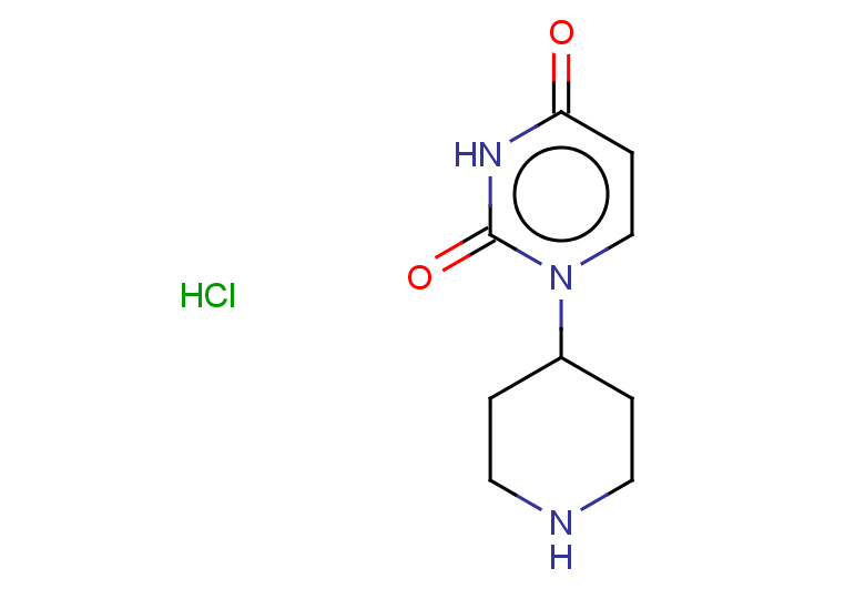 1-(piperidin-4-yl)-1,2,3,4-tetrahydropyrimidine-2,4-dione hydrochloride