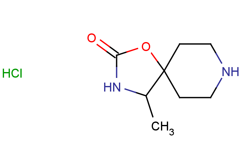 4-methyl-1-oxa-3,8-diazaspiro[4.5]decan-2-one hydrochloride