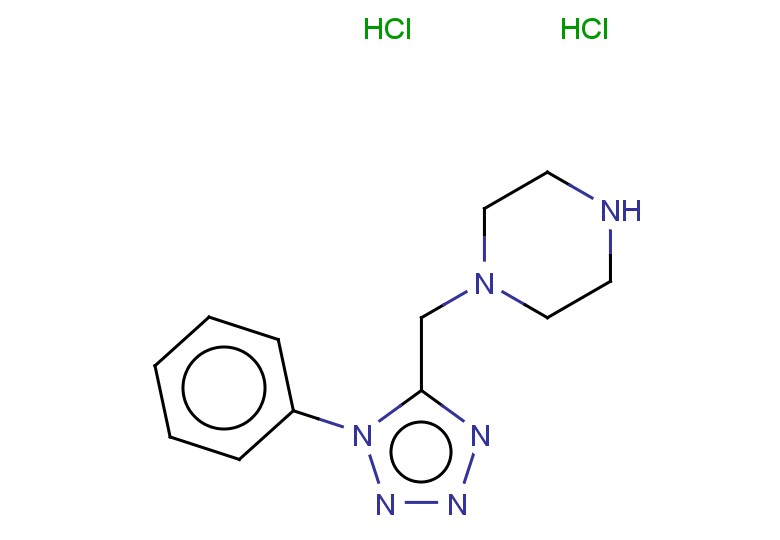 1-[(1-phenyl-1H-1,2,3,4-tetrazol-5-yl)methyl]piperazine dihydrochloride