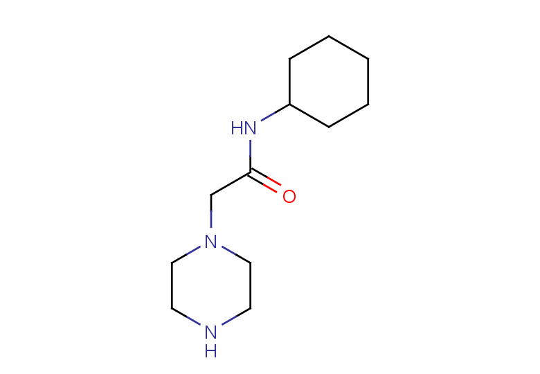N-cyclohexyl-2-(piperazin-1-yl)acetamide