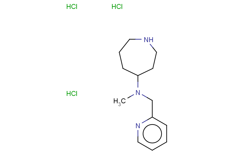 N-methyl-N-[(pyridin-2-yl)methyl]azepan-4-amine trihydrochloride