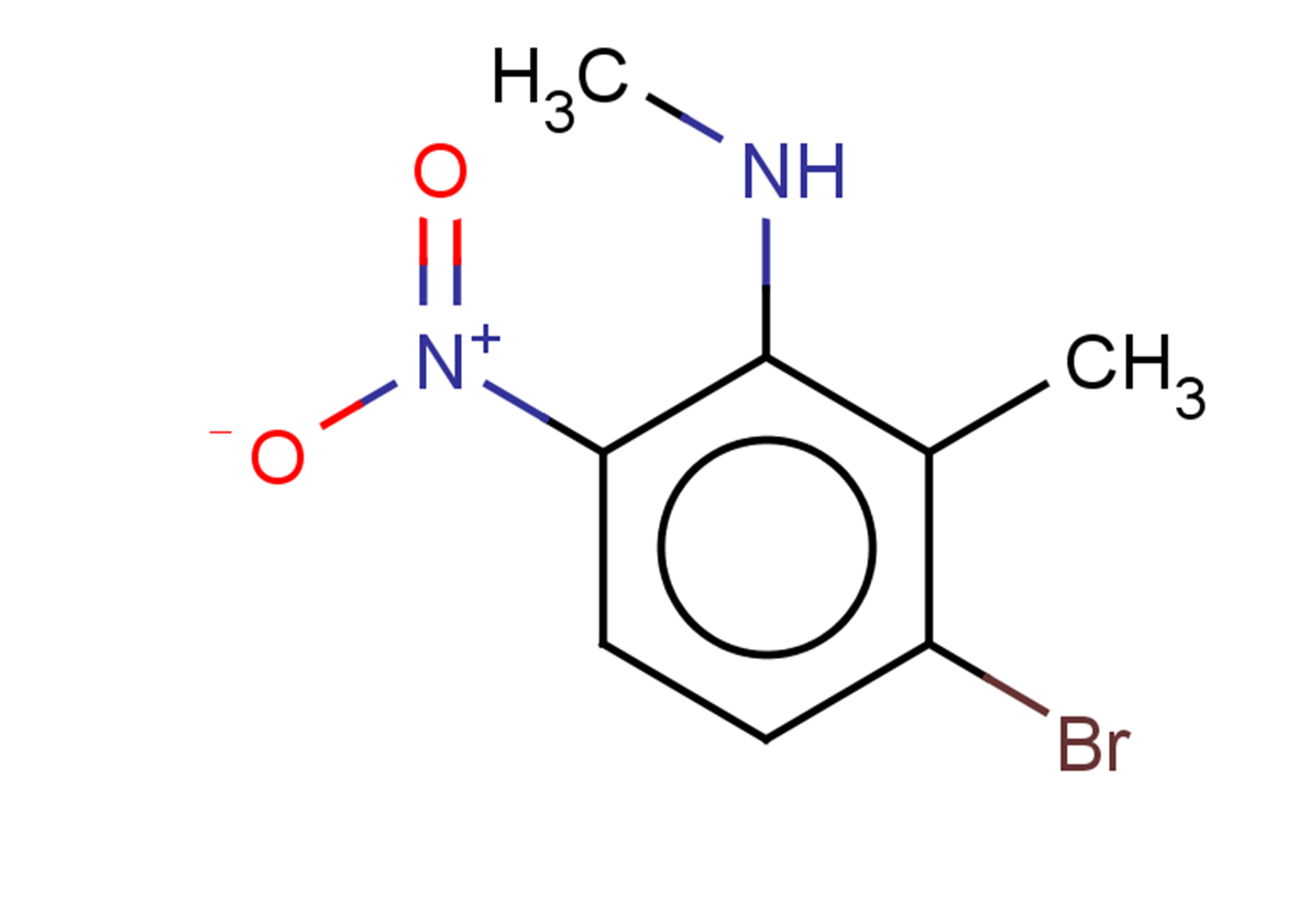 3-bromo-N,2-dimethyl-6-nitroaniline