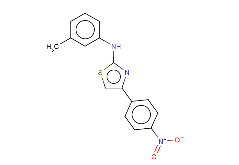 N-(3-methylphenyl)-4-(4-nitrophenyl)-1,3-thiazol-2-amine