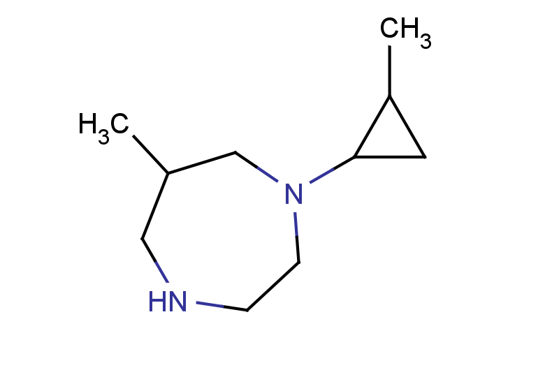 6-methyl-1-(2-methylcyclopropyl)-1,4-diazepane