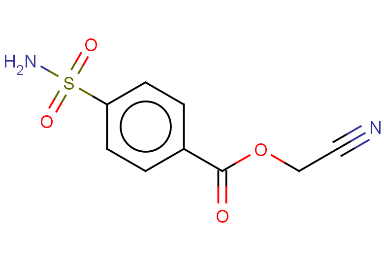 cyanomethyl 4-sulfamoylbenzoate