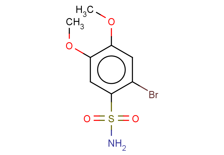 2-bromo-4,5-dimethoxybenzene-1-sulfonamide