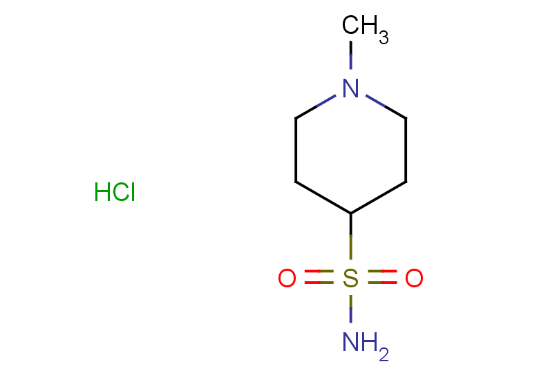 1-methylpiperidine-4-sulfonamide hydrochloride