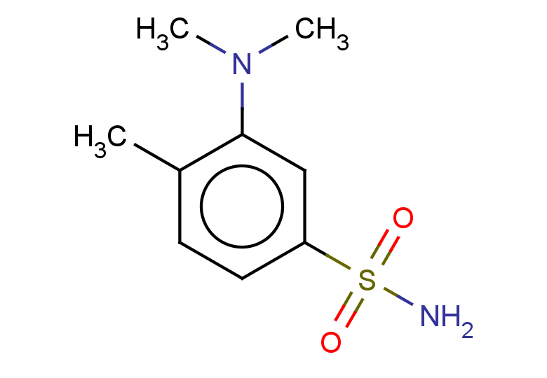 3-(dimethylamino)-4-methylbenzene-1-sulfonamide