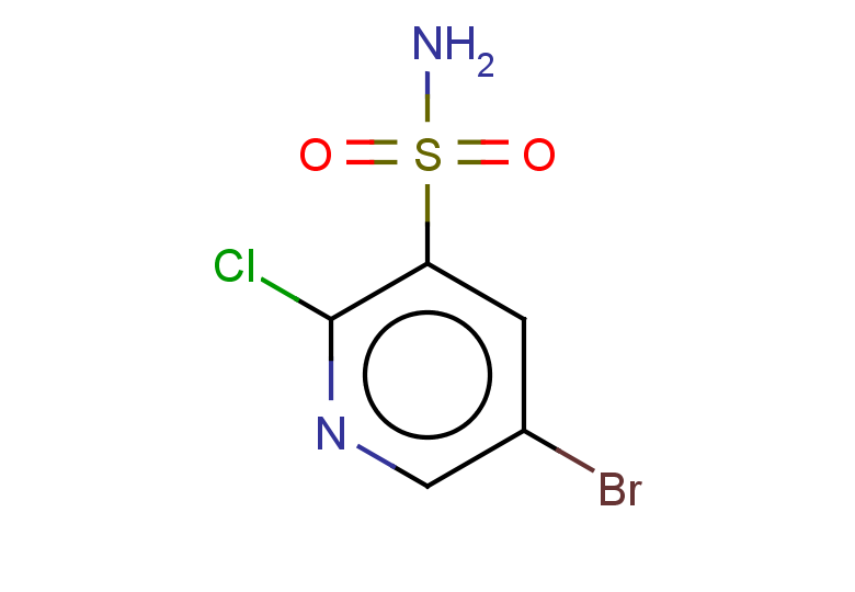 5-bromo-2-chloropyridine-3-sulfonamide