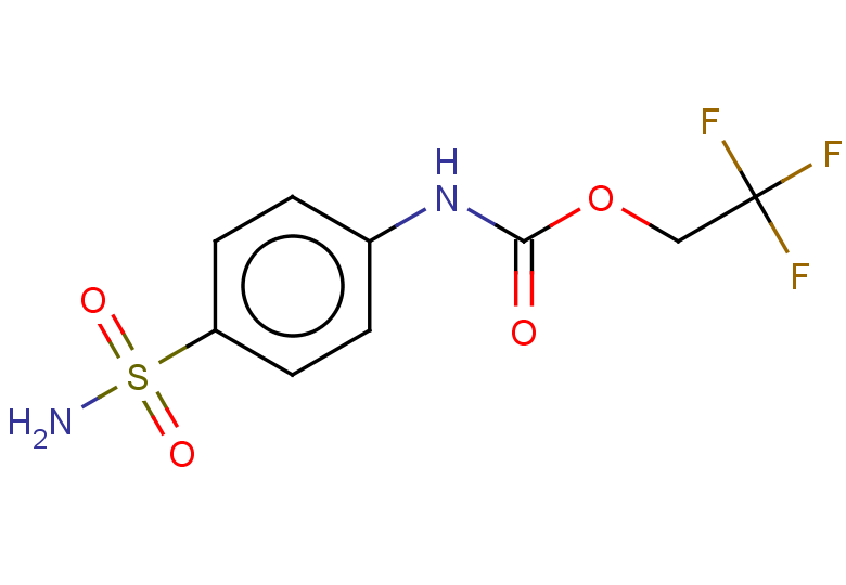 2,2,2-trifluoroethyl N-(4-sulfamoylphenyl)carbamate