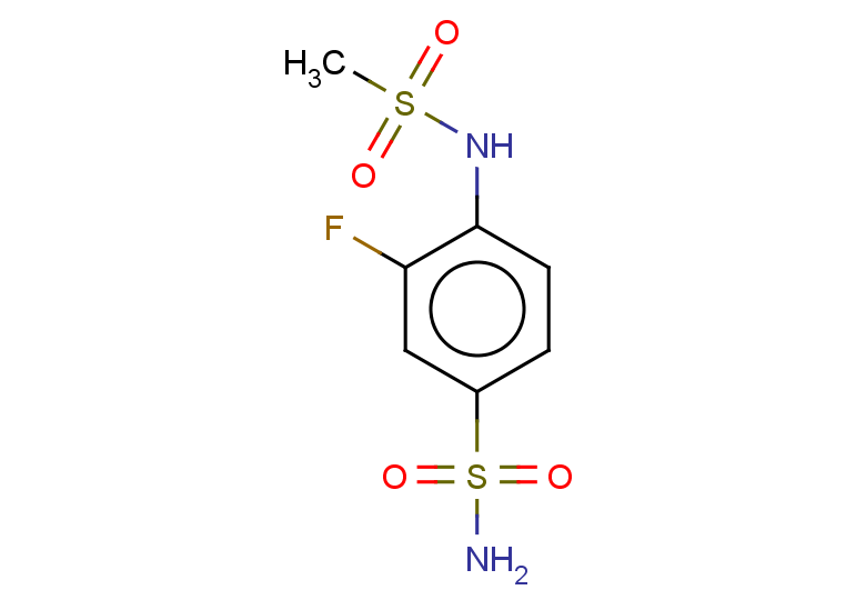 3-fluoro-4-methanesulfonamidobenzene-1-sulfonamide
