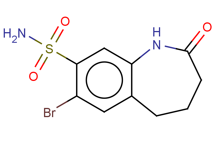 7-bromo-2-oxo-2,3,4,5-tetrahydro-1H-1-benzazepine-8-sulfonamide