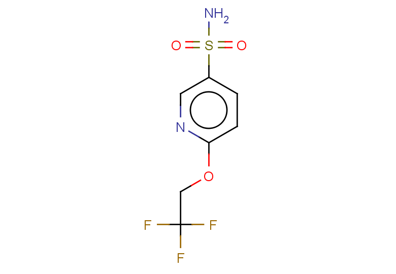 6-(2,2,2-trifluoroethoxy)pyridine-3-sulfonamide