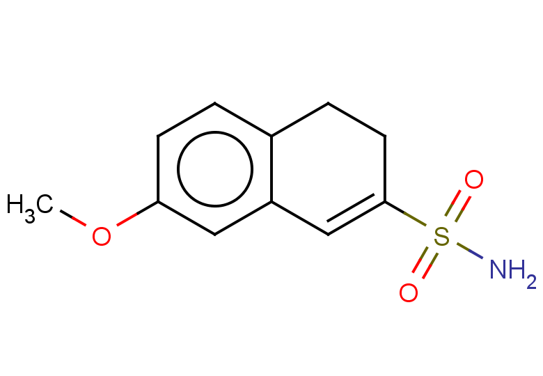 7-methoxy-3,4-dihydronaphthalene-2-sulfonamide