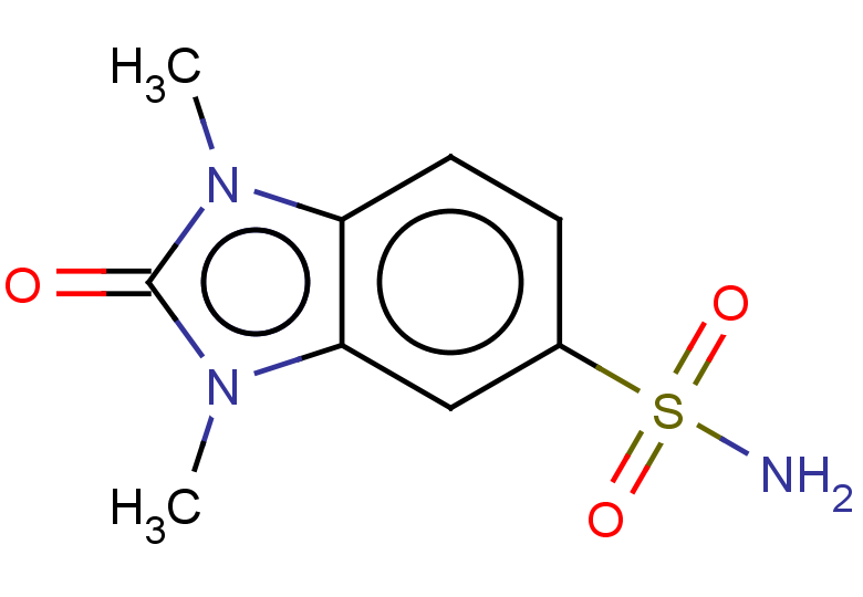 1,3-dimethyl-2-oxo-2,3-dihydro-1H-1,3-benzodiazole-5-sulfonamide