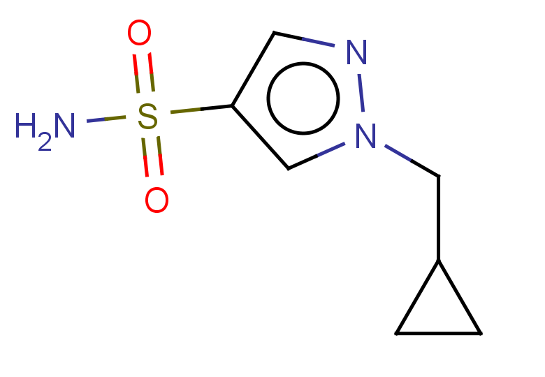 1-(cyclopropylmethyl)-1H-pyrazole-4-sulfonamide
