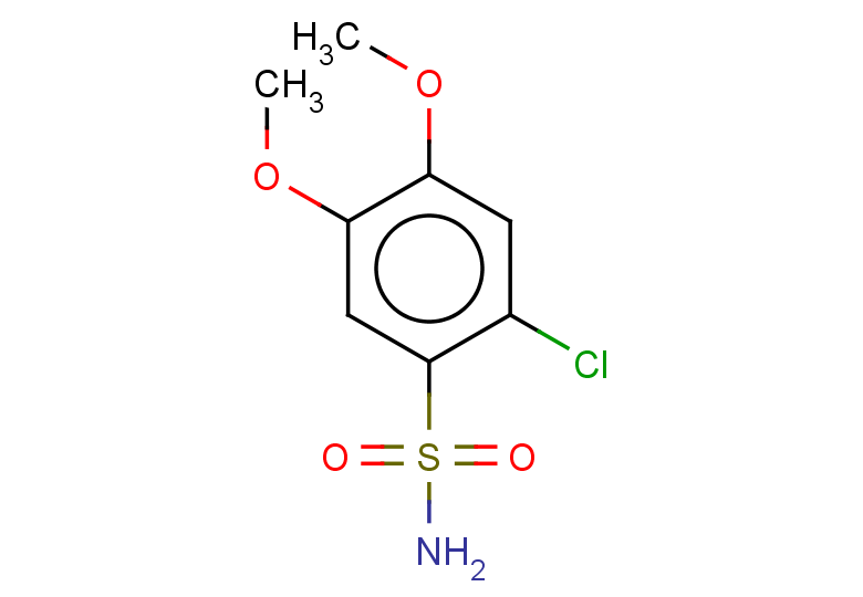 2-chloro-4,5-dimethoxybenzene-1-sulfonamide