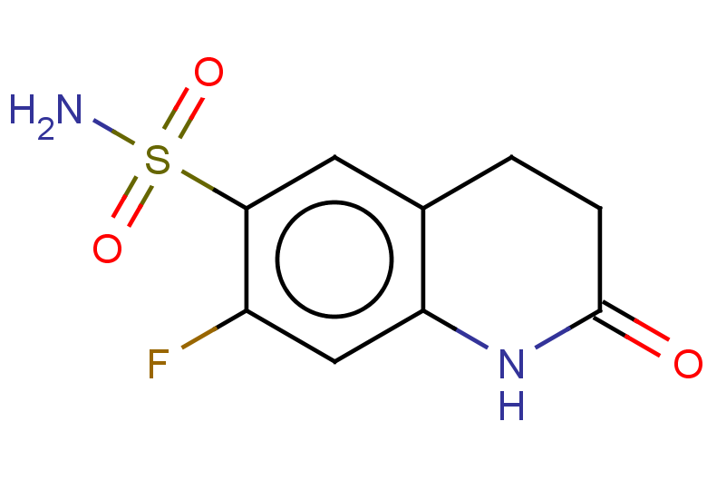 7-fluoro-2-oxo-1,2,3,4-tetrahydroquinoline-6-sulfonamide