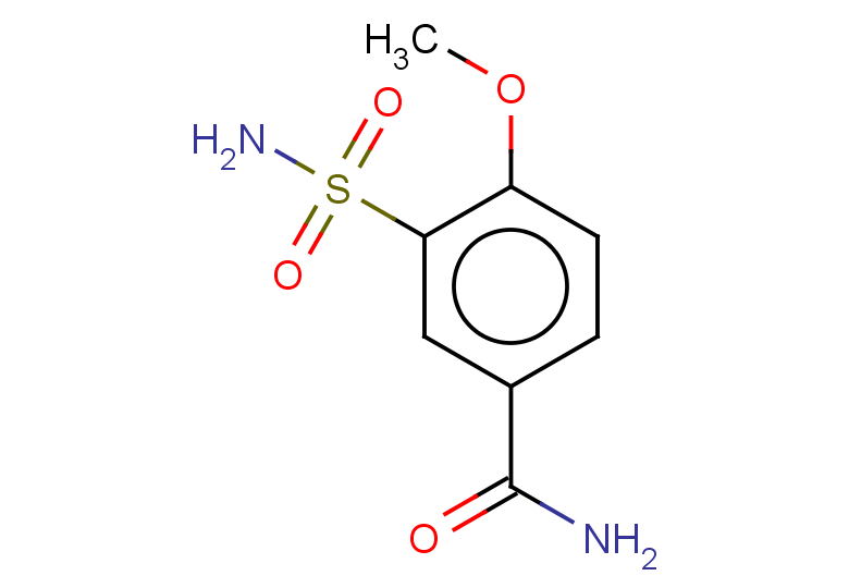 4-methoxy-3-sulfamoylbenzamide