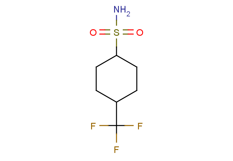 4-(trifluoromethyl)cyclohexane-1-sulfonamide, Mixture of diastereomers