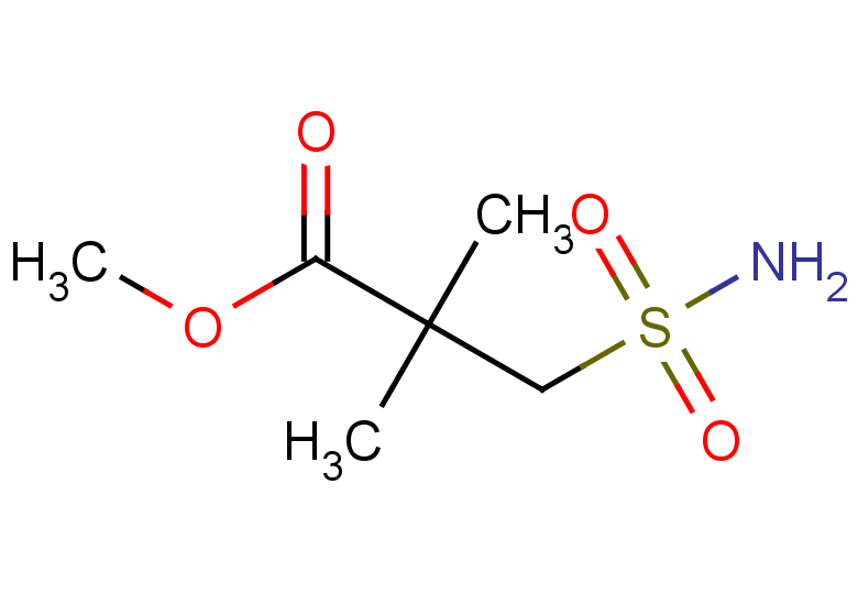 methyl 2,2-dimethyl-3-sulfamoylpropanoate