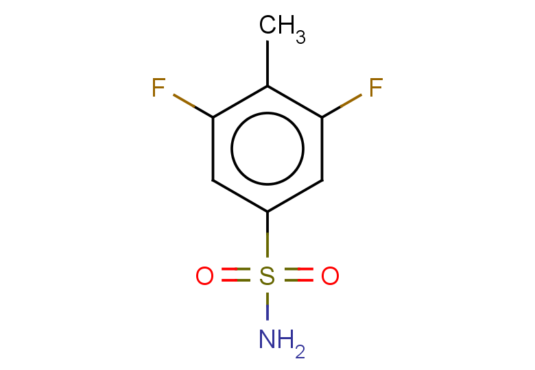 3,5-difluoro-4-methylbenzene-1-sulfonamide