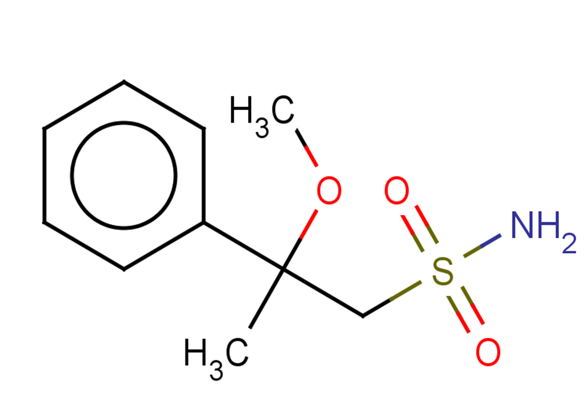 2-methoxy-2-phenylpropane-1-sulfonamide