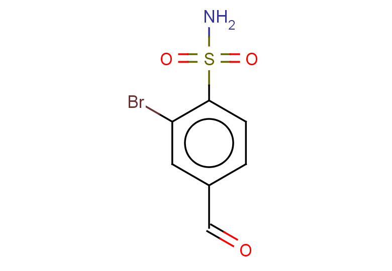 2-bromo-4-formylbenzene-1-sulfonamide