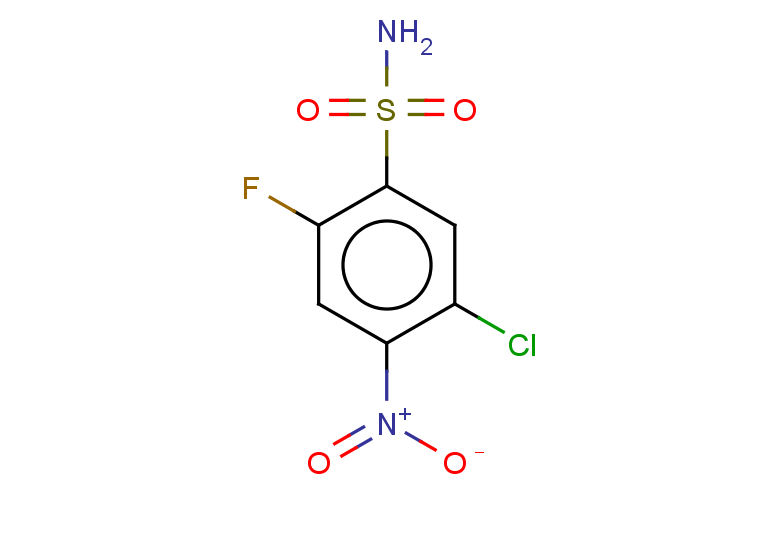 5-chloro-2-fluoro-4-nitrobenzene-1-sulfonamide