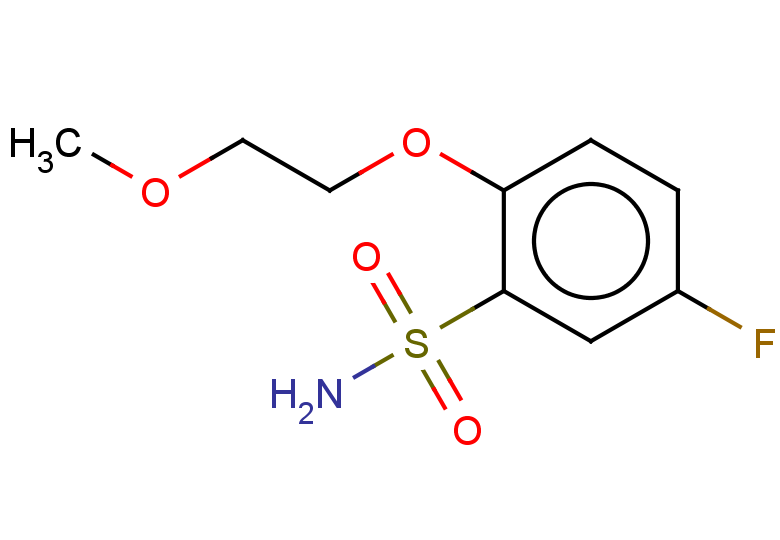 5-fluoro-2-(2-methoxyethoxy)benzene-1-sulfonamide