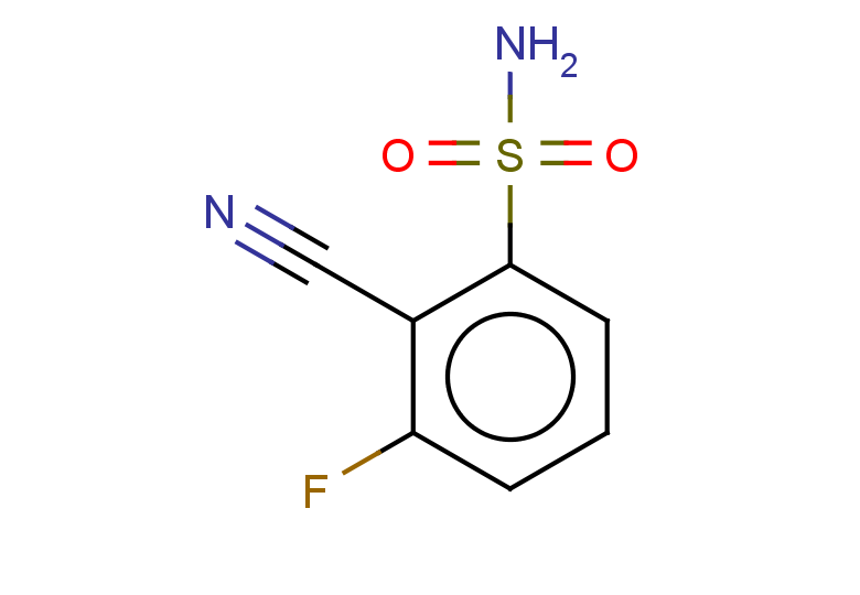 2-cyano-3-fluorobenzene-1-sulfonamide