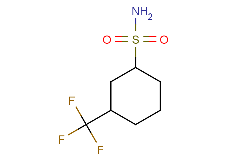 3-(TRIFLUOROMETHYL)CYCLOHEXANE-1-SULFONAMIDE, Mixture of diastereomers