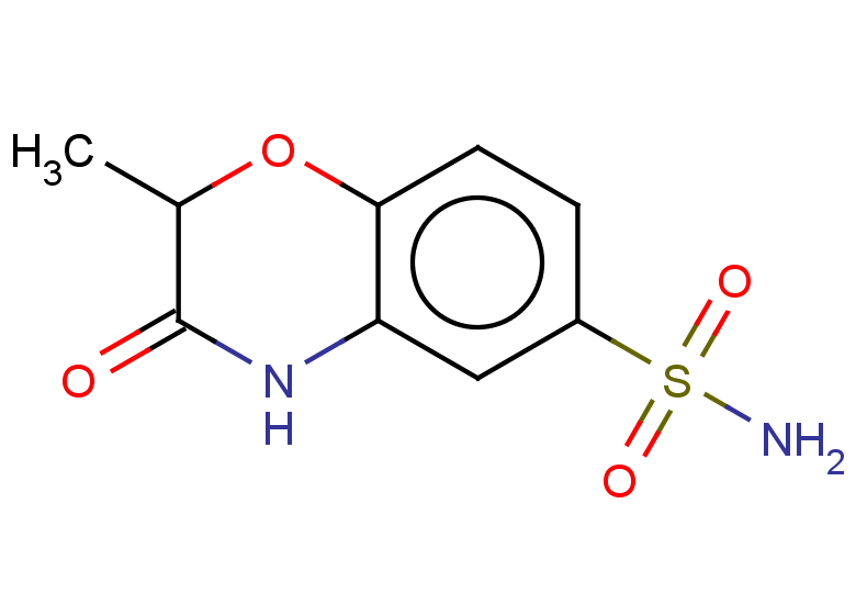 2-methyl-3-oxo-3,4-dihydro-2H-1,4-benzoxazine-6-sulfonamide
