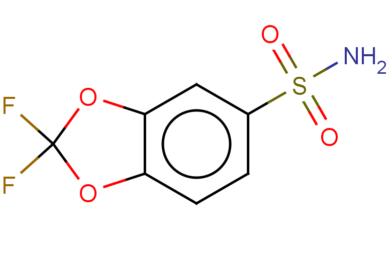 2,2-difluoro-1,3-dioxaindane-5-sulfonamide