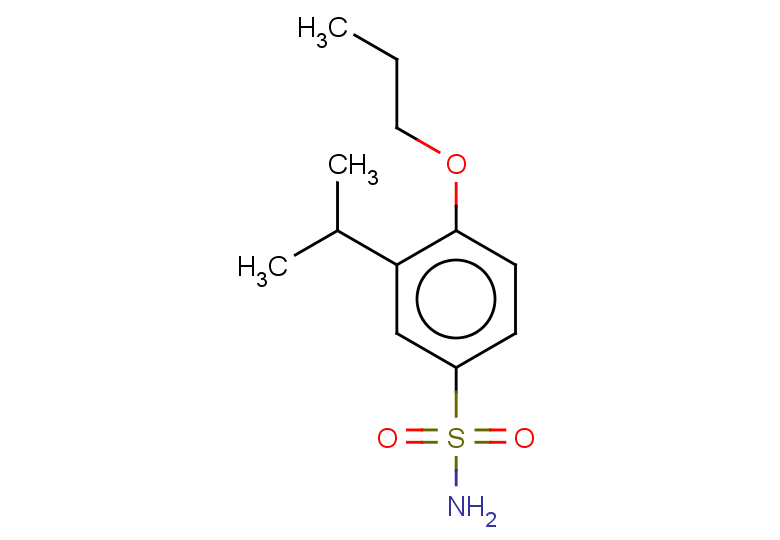 3-(propan-2-yl)-4-propoxybenzene-1-sulfonamide