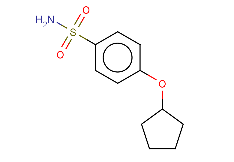 4-(cyclopentyloxy)benzene-1-sulfonamide