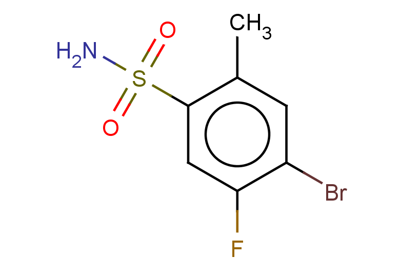 4-bromo-5-fluoro-2-methylbenzene-1-sulfonamide