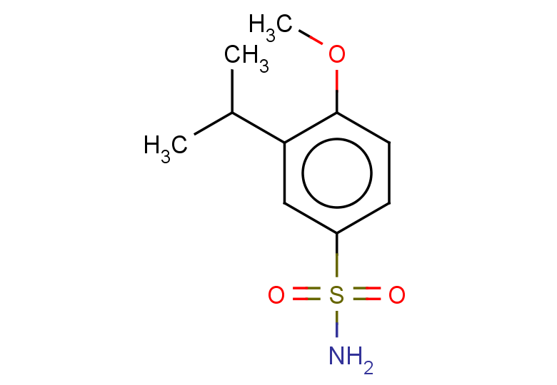 4-methoxy-3-(propan-2-yl)benzene-1-sulfonamide