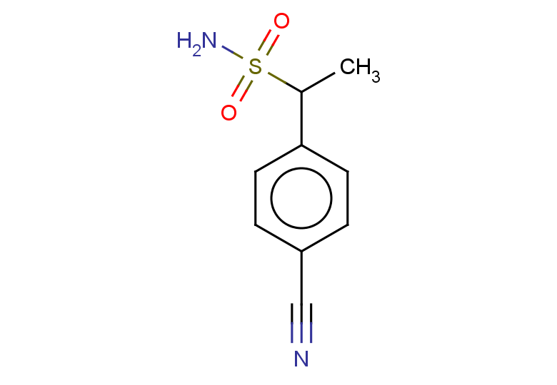 1-(4-cyanophenyl)ethanesulfonamide