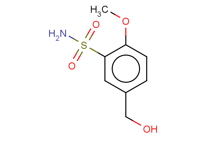 5-(hydroxymethyl)-2-methoxybenzene-1-sulfonamide