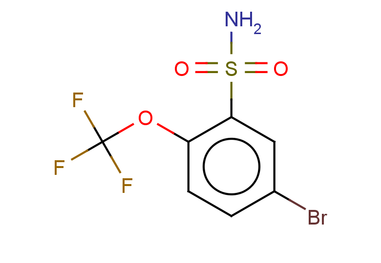 5-bromo-2-(trifluoromethoxy)benzene-1-sulfonamide