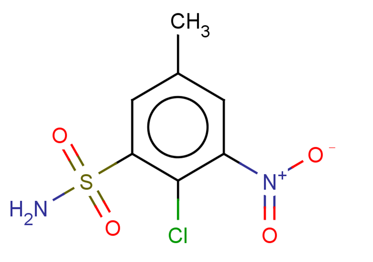2-chloro-5-methyl-3-nitrobenzene-1-sulfonamide