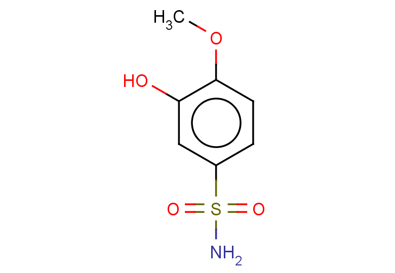 3-hydroxy-4-methoxybenzene-1-sulfonamide