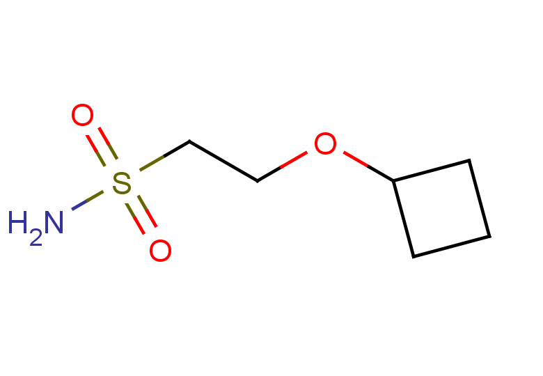 2-cyclobutoxyethane-1-sulfonamide